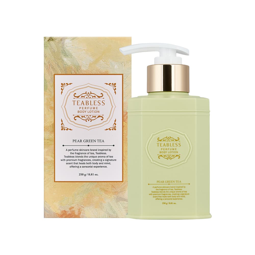 Teabless Perfume Body Lotion Pear Green Tea 250g