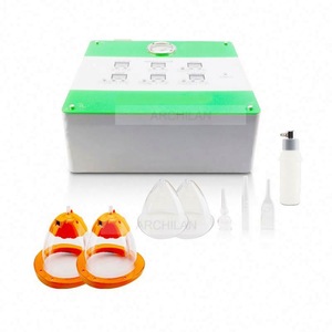 Vacuum cupping therapy cups sucking machine breast vibration massager