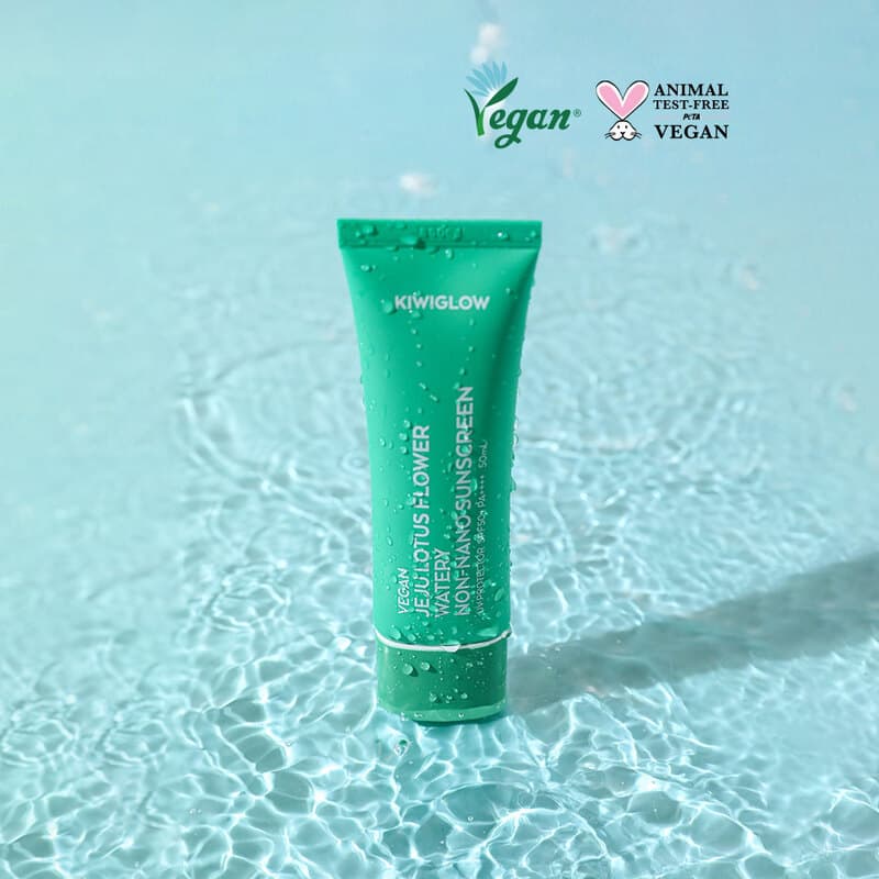 VEGAN JEJU LOTUS FLOWER WATERY NON-NANO SUNSCREEN