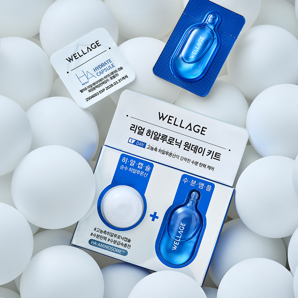 (Wellage) Real Hyaluronic One Day Kit