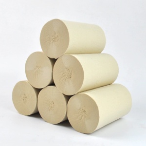 Wholesale custom Qianyun brand toilet paper quality super flexible recyclable household wholesale bulk toilet paper roll