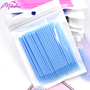 Wholesale Makeup Cleaning Cotton Sticks Eyelash Extension Cleaning Cotton   Bud