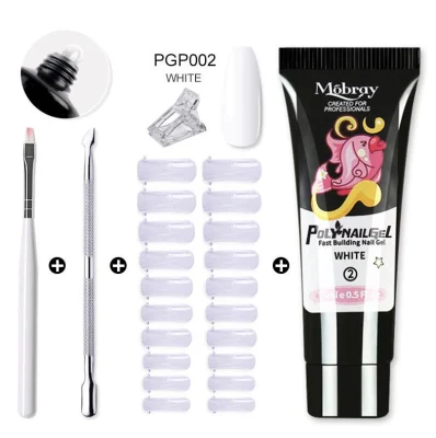 Wholesales Hard Painting Soak -off UV LED Gel Polish Poly Gel Nail Builder Kit Acrylic Gel Nail Extension Kit