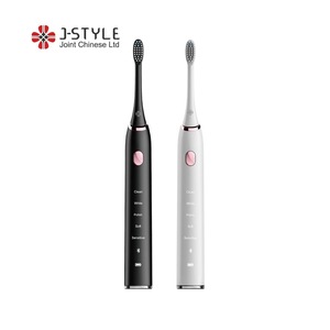 Wireless rechargeable two head Oral Hygiene Ultra High bluetooth 4.0 Ultrasonic Electric Toothbrush
