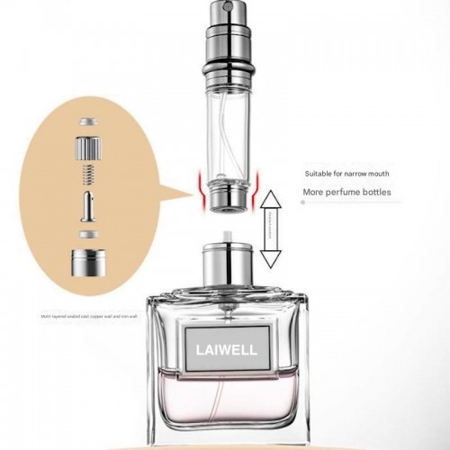 5ML High-end Bottom-filling Vacuum Empty Dispenser Spray Perfume Bottle