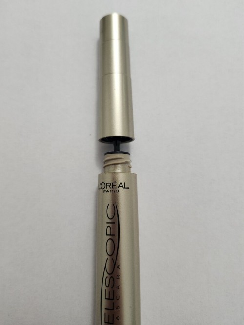 L'Oreal Paris Makeup Telescopic Original Lengthening Mascara, Blackest Black, 0.27 Fl Oz