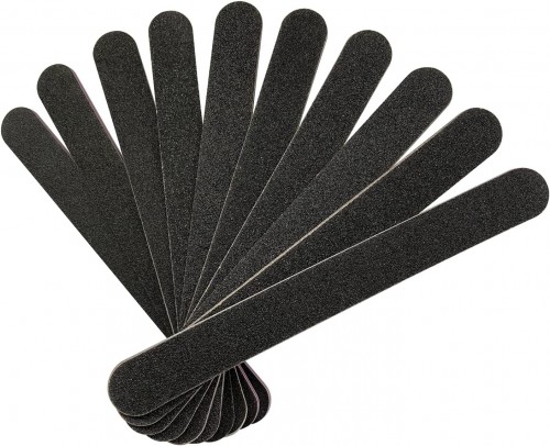 Professional  Eco Wooden Nail Files 100/80 Grit Double Sided Nail Buffing File
