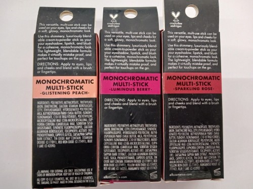 e.l.f. Monochromatic Multi Stick, Luxuriously Creamy & Blendable Color