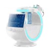 2020 Newest Ice Blue Magic Mirror Skin Analyzer RF Face Lifting Skin Scrubber Oxygen Sprayer Facial Deep cleaning Machine