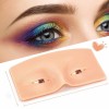 Silicone Face Makeup Practice Board Eye Makeup Training Pad for Beauty School Wholesale