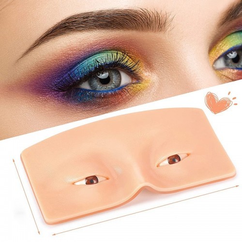 Silicone Face Makeup Practice Board Eye Makeup Training Pad for Beauty School Wholesale