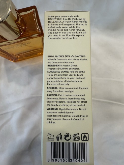 BellaVita Luxury Honey Oud Eau de Parfum (3.4 fl. oz.)
