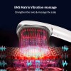 Home Use Red Light Therapy Sonic Vibrating Scalp Massager Hair Serum Applicator Hair Growth Laser Comb