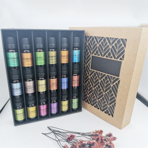 100 %  Plant Aroma Pure nature aromatherapy Private Label Lavender tea tree ylang Essential Oil Set with luxurious gift box