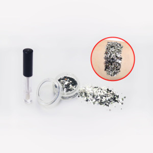 10ml Body Decoration Cosmetic chunky glitter for Face Hair  Nail Skin