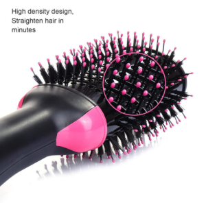 2 in 1 Hot Air Brush Hair Dryer Styler Volumizer Multi-functional Salon Negative Ion Hair Straightener Curly Hair  Air Comb