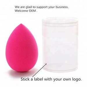 2019 new private label cosmetic puff make up sponge makeup sponge