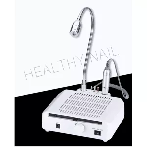 3 in 1 Nail Dust Collector and Drill with Table Lamp Nail Dust Collector Machine for Nail Salon