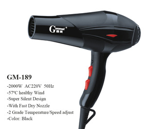 3-Year Warranty Professional Salon Hotel Powerful ac hair dryer shenzhen