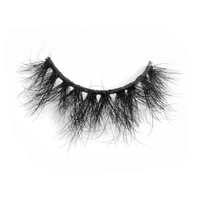 30mm-35mm Real Mink Hair Messy Fluffy Lashes Short Soft Blossom Eyelashes Mink Eye Lashes Makeup Mink Eyelashes