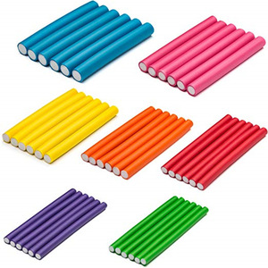 42-pack 7 Twist-flex Foam Hair Roller Curling Rods- Hair Curlers Rollers for Short