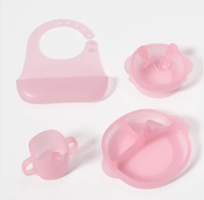 Children Silicone Feeding Set Suction for Baby