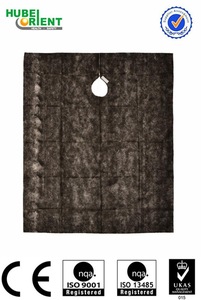Customized High Quality Disposable Nonwoven Hairdressing Cape For Hair Salon