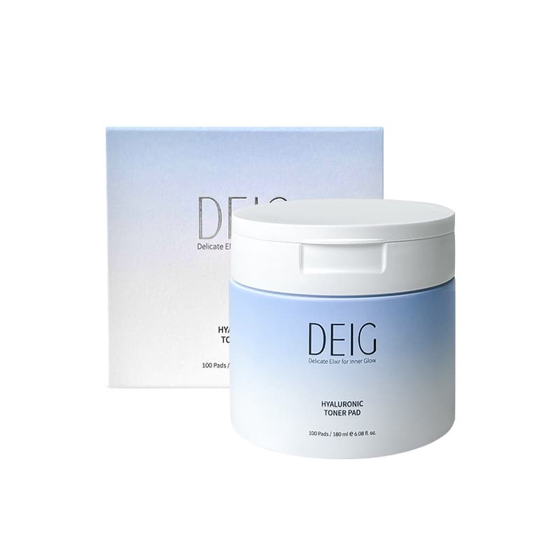 DEIG HYALURONIC TONER PAD