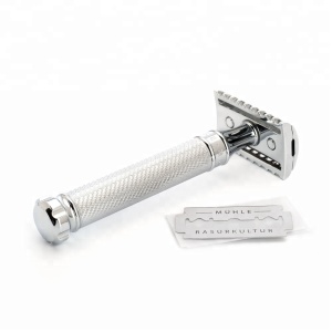 Double Edge Safety Shaving Razor with 100% USA Import Blade