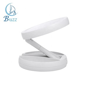 Double Sided Magnification LED Makeup Mirror with Light