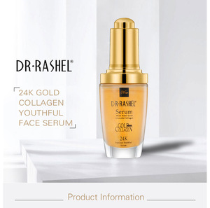 DR.RASHEL 24 K gold Atoms Makeup Primer Collagen Ampoule Anti Wrinkle Whitening Hyaluronic Acid 40 ml best skin care Face Serum