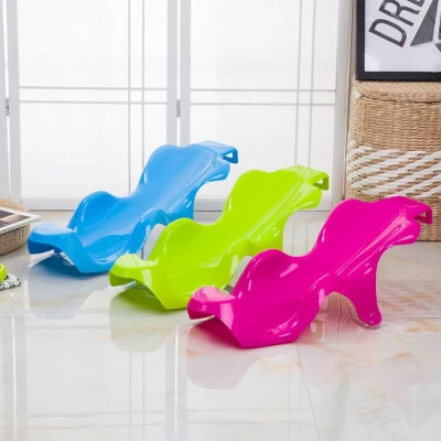 Eco-Friendly Plastic Colorful Baby Bath Tub Support Seat Shower Chair