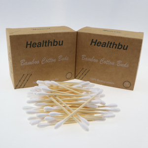 Environmental OEM design healthbu recyclable organic cotton buds