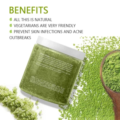 Exfoliating and Multifunctional Nourishing Facial &amp; Skin Green Tea Body Scrub