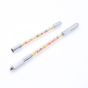 Eyeliner Natural Holder Colorful Tools Disposal Blade Slant Skinny Tattoo Waterproof Disposable Manual Eyebrow Microblading Pen