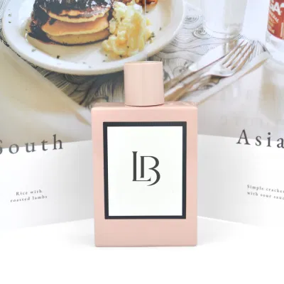 Factory 50ml Empty Glass Women Perfume Bottles Black Spray Pump Pink Perfume Bottles Romantic Spring Paper Box