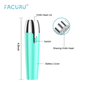 Facuru newest strong battery skin hair removal women hair remove  machine home