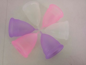 Feminine hygiene products menstrual cup medical grade silicone copa menstrual