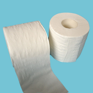 Flushable Ultra Soft Paper Roll Tissue Private Label Embossed Toilet Paper Made In China