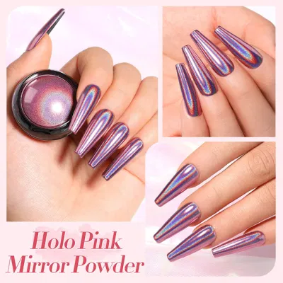 Free Sample Cromer Nail Powder Symphony Mermaid Pearl Neon Ice Aurora Dust Nail Mirror Powder