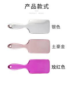 Good quality top selling new fashion pink color plastic hair brush