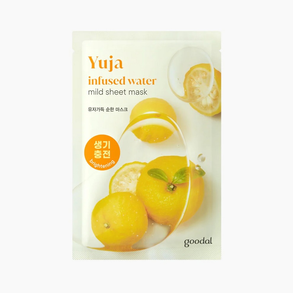 (Goodal) YUJA INFUSED WATER MILD SHEET MASK