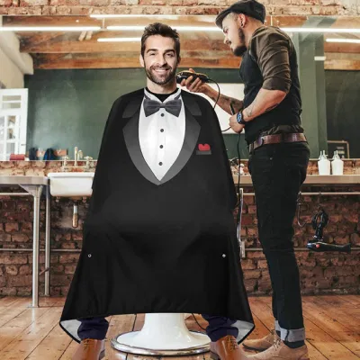 Haircutting Gown Professional Barbershop Pattern Hairdresser Apron Barber Salon Cape