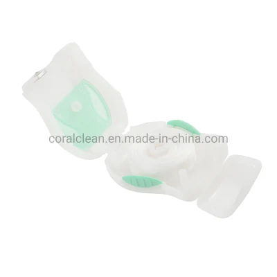 High Quality 50 M Waxed Nylon Floss with Mint Flavor Dental Floss