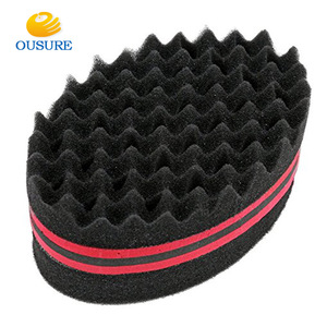 Hot selling Soft Foam Roller Magic Hair Twist Sponge/afro coil wave dreads sponge brush