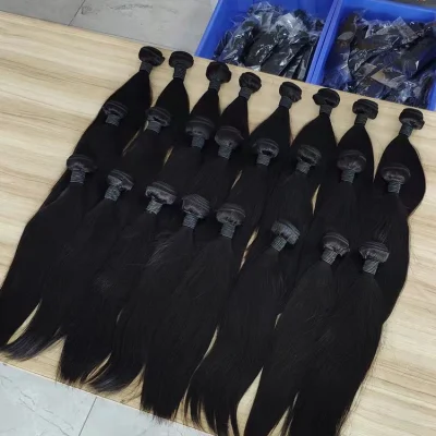 Human Hair Bone Straight Natural Mink Brazilian Hair Bundle Human Hair Extension