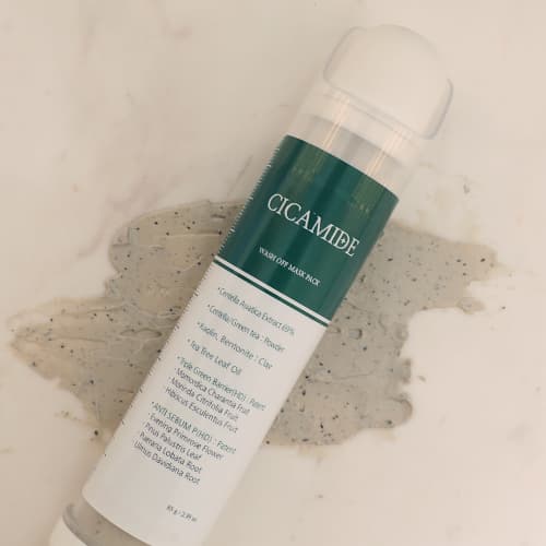 Hydration&Soothing skin care CICAMIDE WASHOFF MASK PACK 80mL