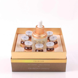 Korean cosmetic manufacturing OEM skin care set whitening essence anti aging serum egg stem cell serum