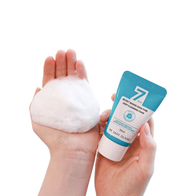 [MAY ISLAND]7DAYS SECRET BAKING SODA PORE DEEP CLEANSING FOAM  30ml / 150ml