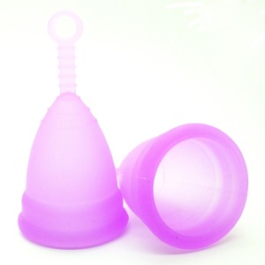 Medical Grade FDA Soft Diva Silicone folding Menstrual Cup Lady Period Cup